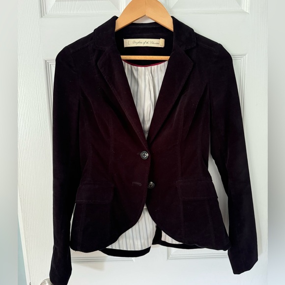 Anthropologie Daughters of the Liberation velvet blazer - Picture 1 of 7